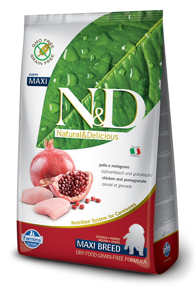 Farmina N&D Chicken & Pomegranate Puppy Maxi